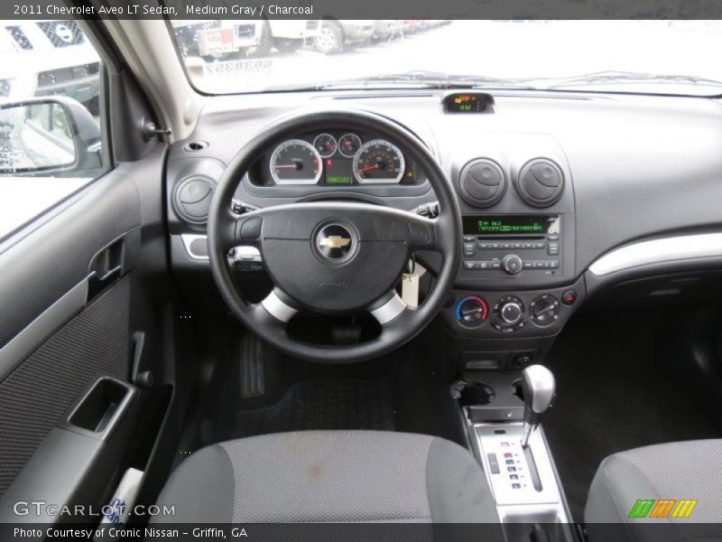 Medium Gray / Charcoal 2011 Chevrolet Aveo LT Sedan