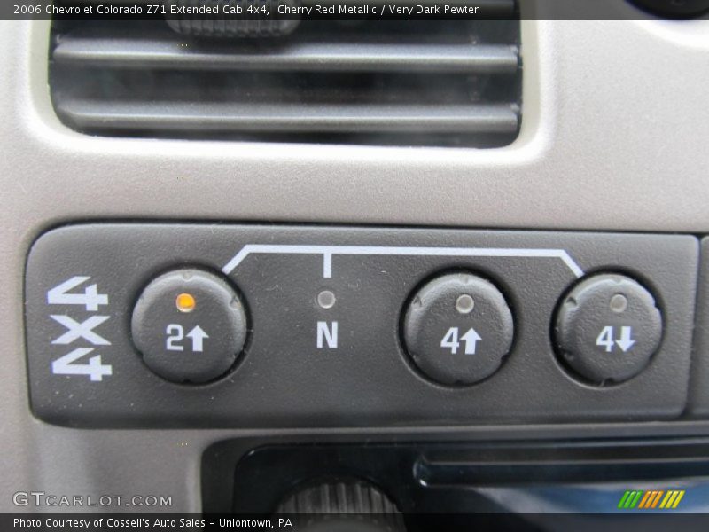 Cherry Red Metallic / Very Dark Pewter 2006 Chevrolet Colorado Z71 Extended Cab 4x4