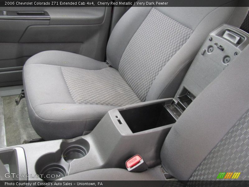 Cherry Red Metallic / Very Dark Pewter 2006 Chevrolet Colorado Z71 Extended Cab 4x4