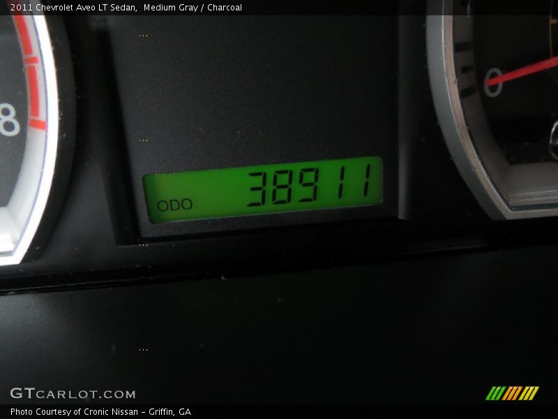 Medium Gray / Charcoal 2011 Chevrolet Aveo LT Sedan
