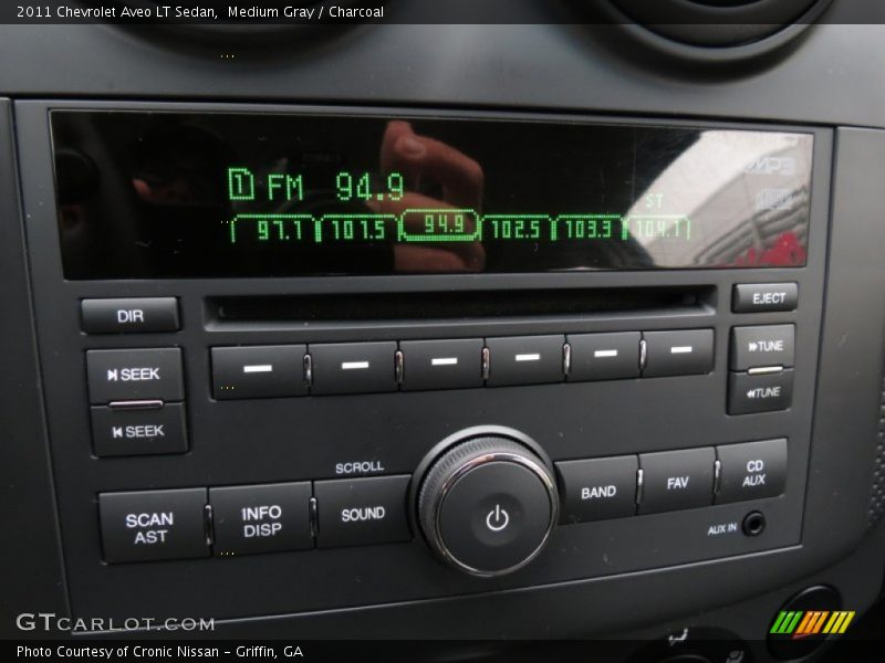 Medium Gray / Charcoal 2011 Chevrolet Aveo LT Sedan