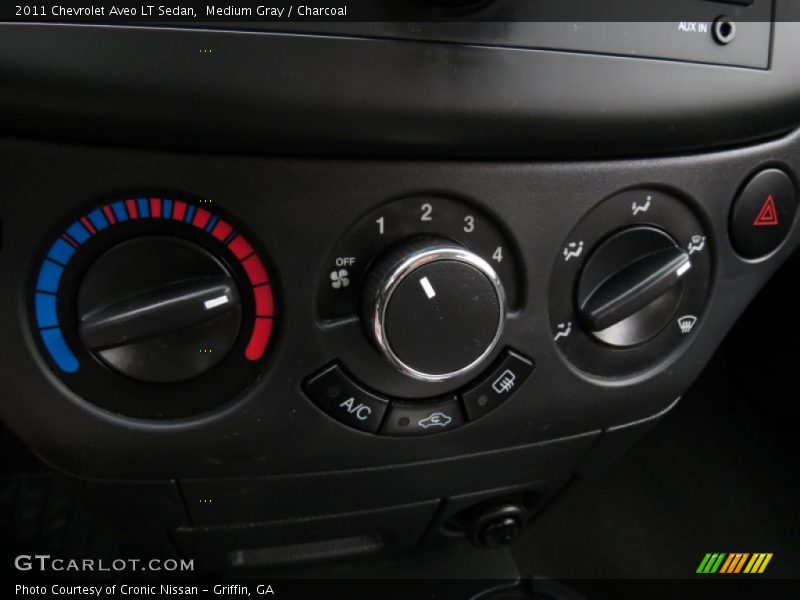 Medium Gray / Charcoal 2011 Chevrolet Aveo LT Sedan