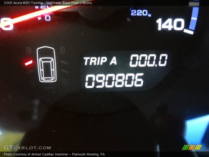 Nighthawk Black Pearl / Ebony 2006 Acura MDX Touring