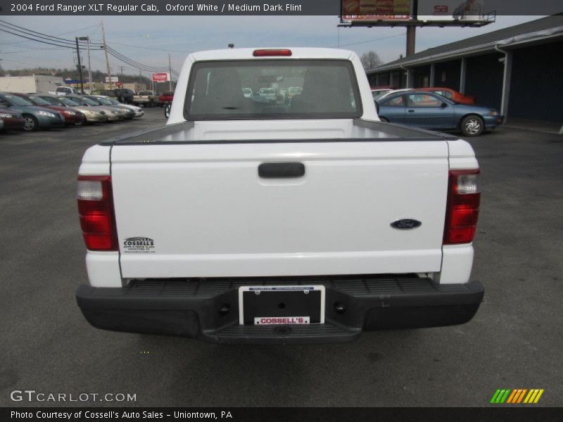 Oxford White / Medium Dark Flint 2004 Ford Ranger XLT Regular Cab