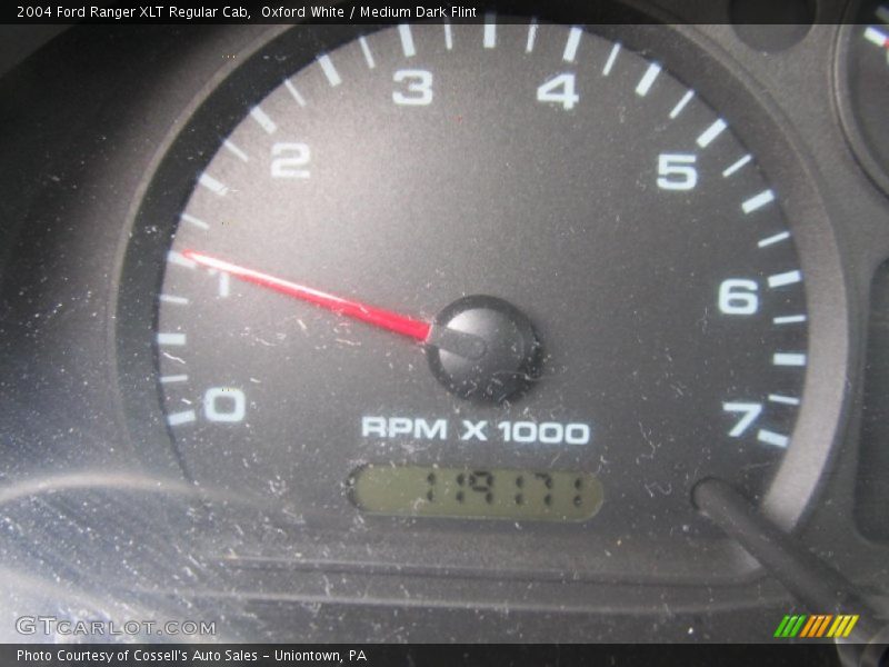 Oxford White / Medium Dark Flint 2004 Ford Ranger XLT Regular Cab