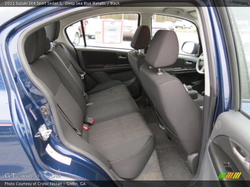 Rear Seat of 2011 SX4 Sport Sedan S