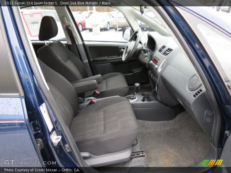  2011 SX4 Sport Sedan S Black Interior