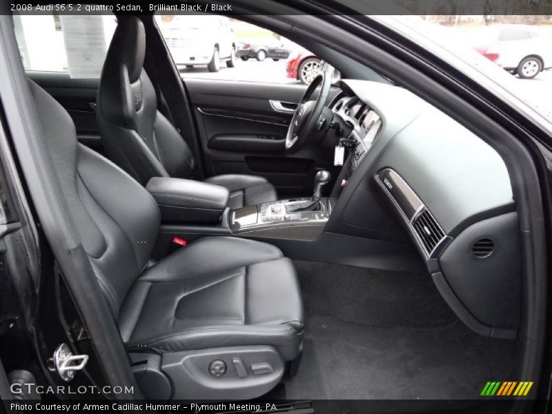  2008 S6 5.2 quattro Sedan Black Interior