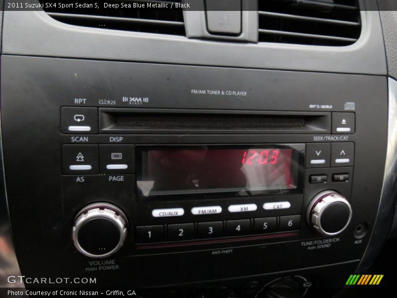 Controls of 2011 SX4 Sport Sedan S