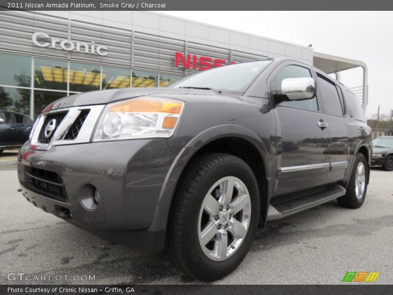 Smoke Gray / Charcoal 2011 Nissan Armada Platinum