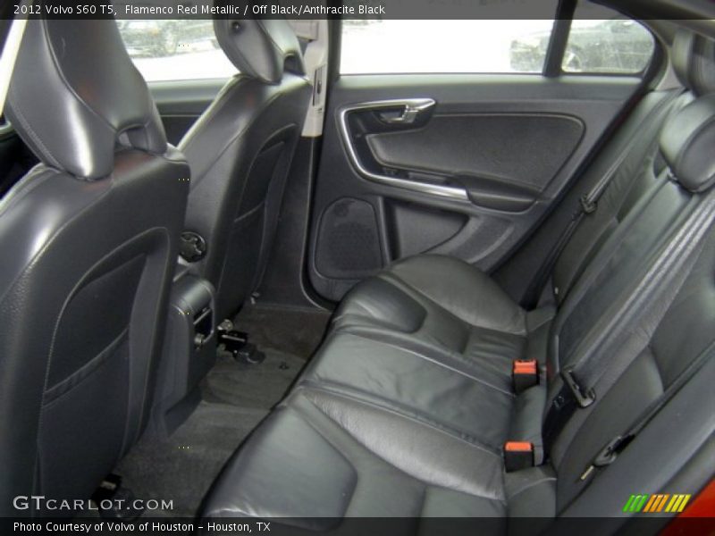 Flamenco Red Metallic / Off Black/Anthracite Black 2012 Volvo S60 T5