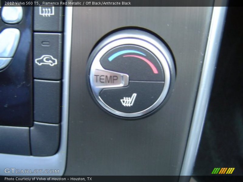 Flamenco Red Metallic / Off Black/Anthracite Black 2012 Volvo S60 T5