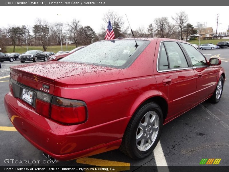 Crimson Red Pearl / Neutral Shale 2003 Cadillac Seville STS