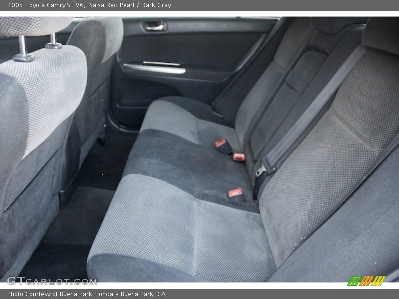 Salsa Red Pearl / Dark Gray 2005 Toyota Camry SE V6