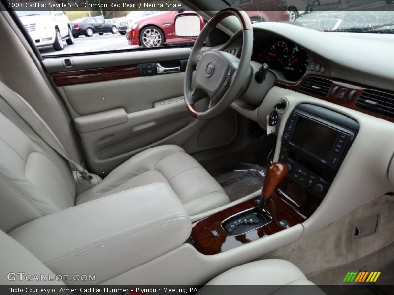 Crimson Red Pearl / Neutral Shale 2003 Cadillac Seville STS