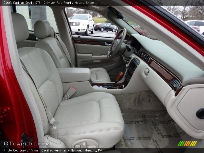 Crimson Red Pearl / Neutral Shale 2003 Cadillac Seville STS