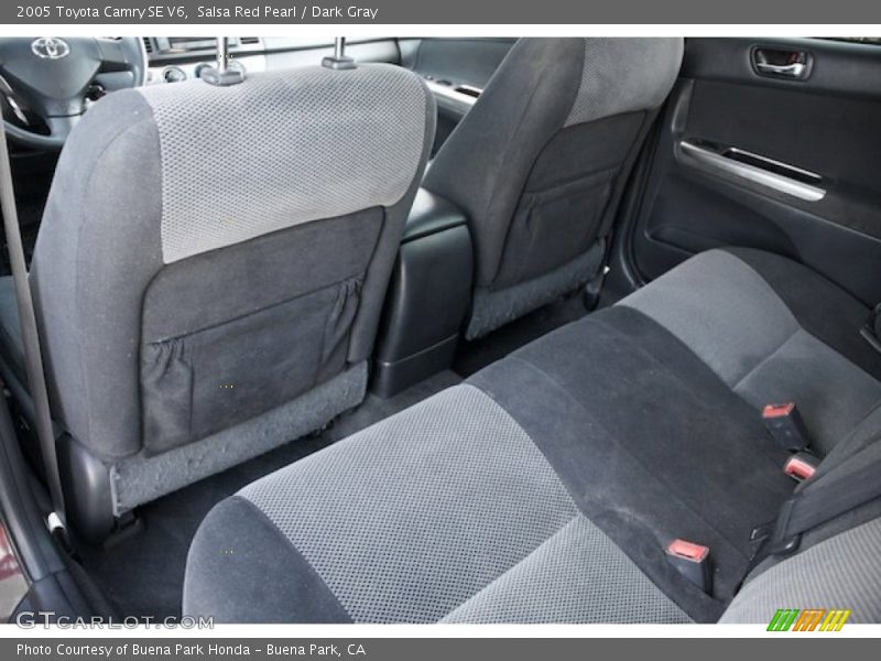 Salsa Red Pearl / Dark Gray 2005 Toyota Camry SE V6