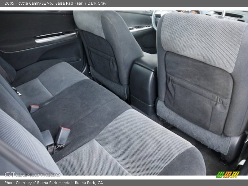 Salsa Red Pearl / Dark Gray 2005 Toyota Camry SE V6