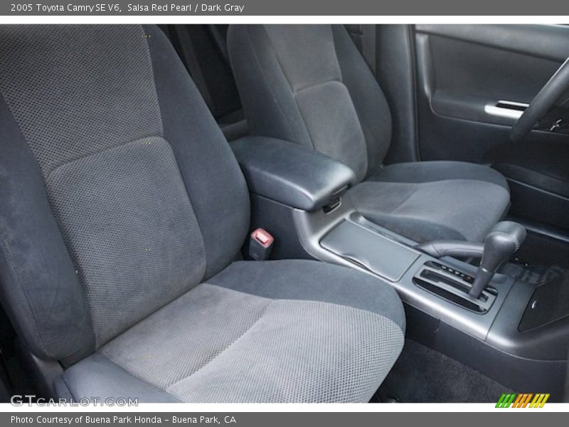 Salsa Red Pearl / Dark Gray 2005 Toyota Camry SE V6