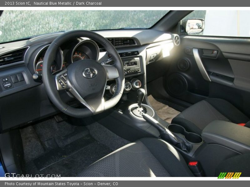 Nautical Blue Metallic / Dark Charcoal 2013 Scion tC