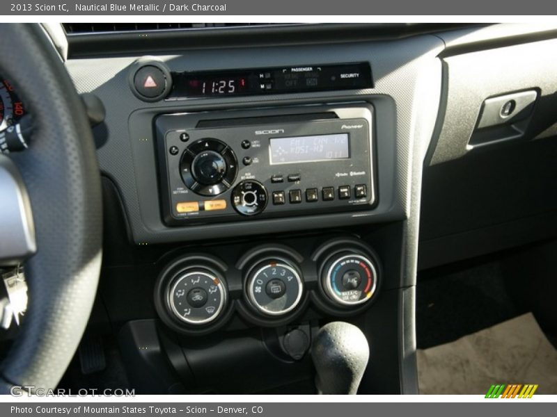 Nautical Blue Metallic / Dark Charcoal 2013 Scion tC
