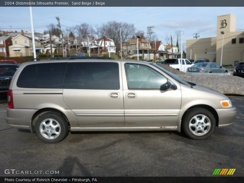 Sand Beige / Beige 2004 Oldsmobile Silhouette Premier