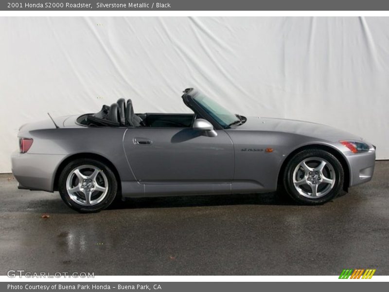 Silverstone Metallic / Black 2001 Honda S2000 Roadster