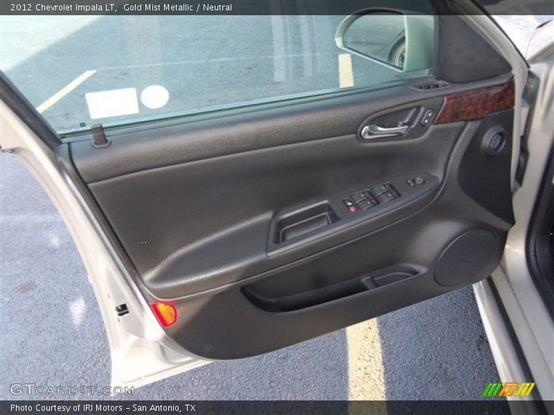 Gold Mist Metallic / Neutral 2012 Chevrolet Impala LT