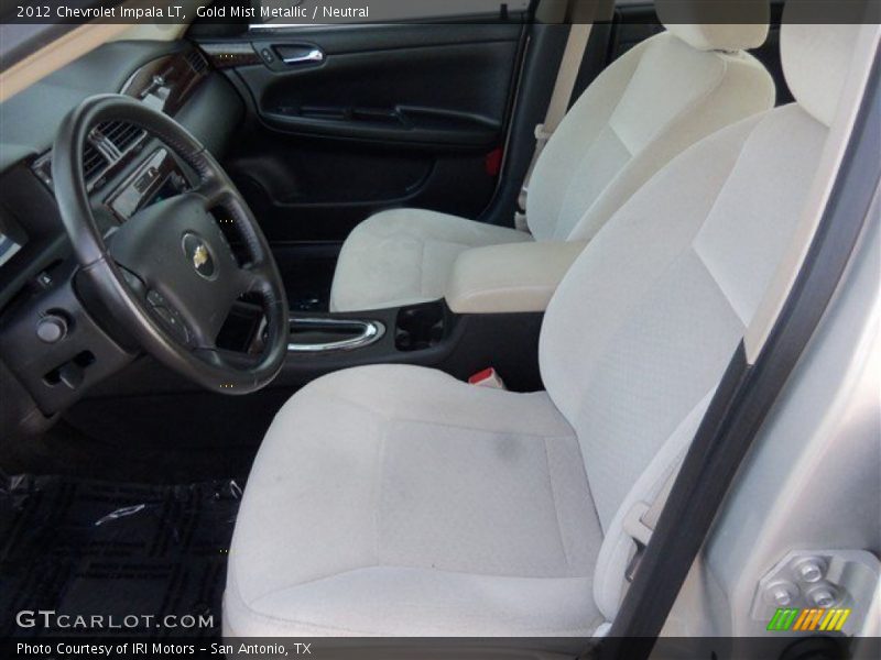 Gold Mist Metallic / Neutral 2012 Chevrolet Impala LT