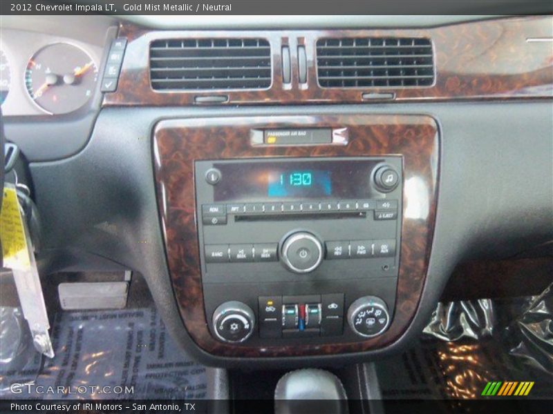 Gold Mist Metallic / Neutral 2012 Chevrolet Impala LT