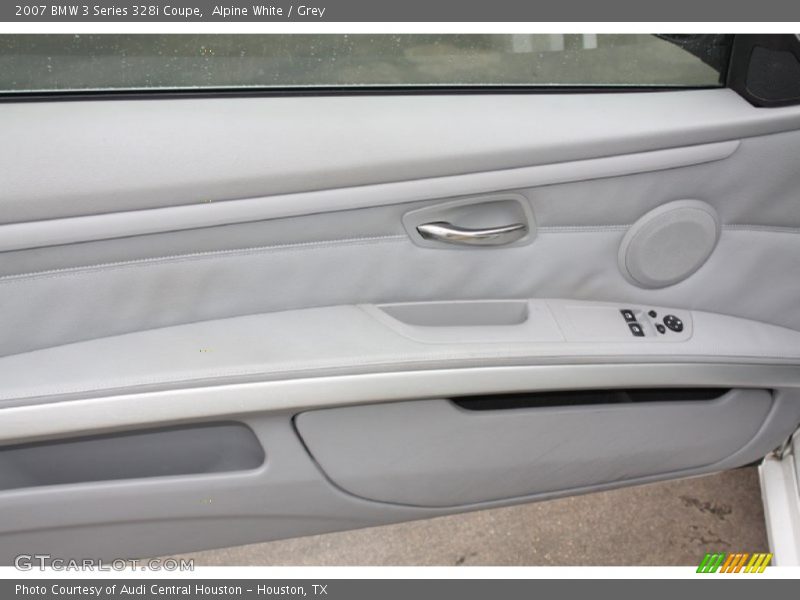 Alpine White / Grey 2007 BMW 3 Series 328i Coupe