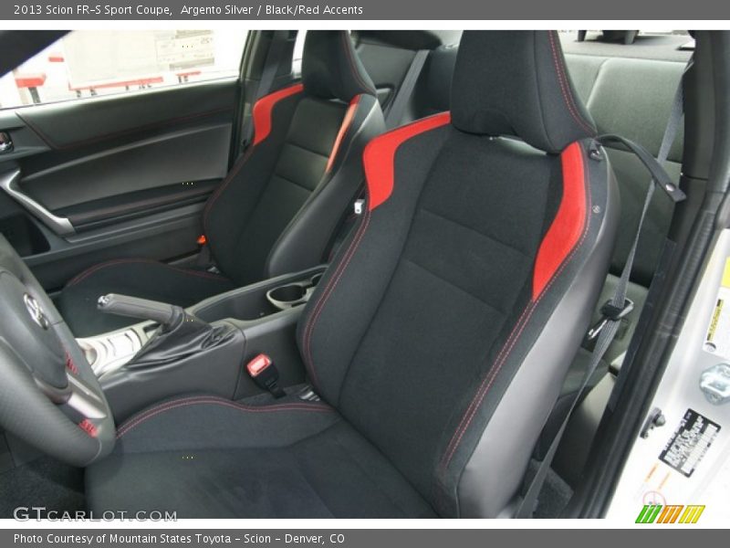 Front Seat of 2013 FR-S Sport Coupe