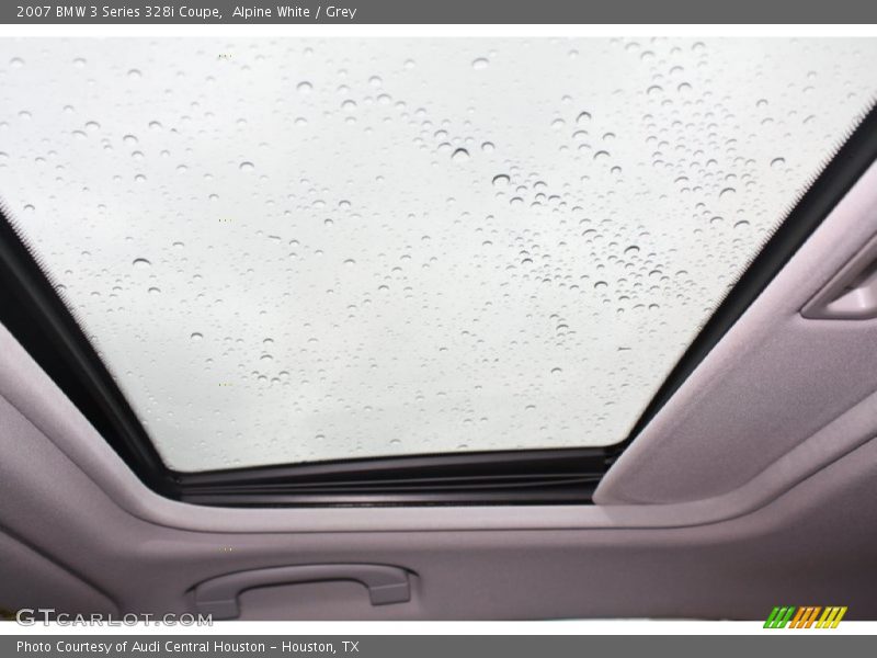 Alpine White / Grey 2007 BMW 3 Series 328i Coupe