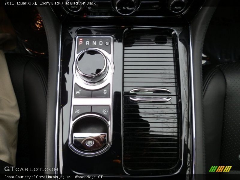 Ebony Black / Jet Black/Jet Black 2011 Jaguar XJ XJ