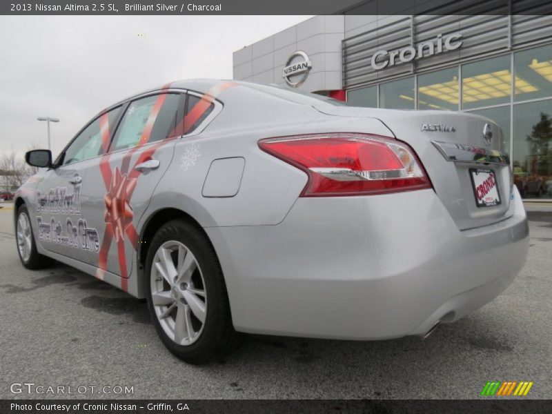 Brilliant Silver / Charcoal 2013 Nissan Altima 2.5 SL