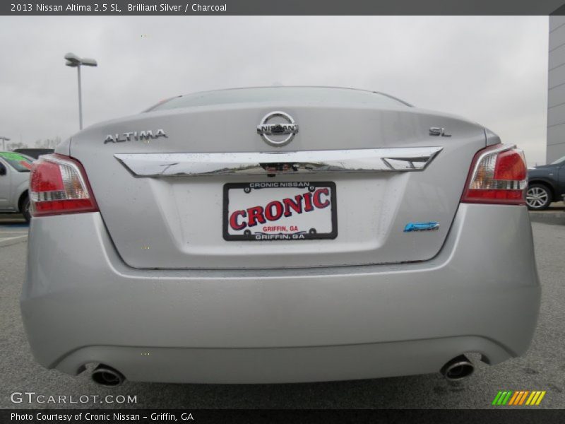 Brilliant Silver / Charcoal 2013 Nissan Altima 2.5 SL