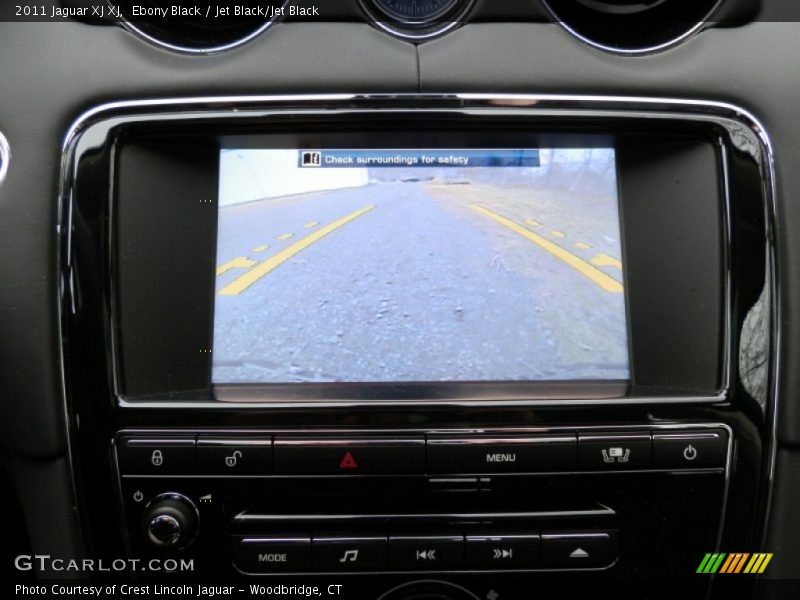 Ebony Black / Jet Black/Jet Black 2011 Jaguar XJ XJ