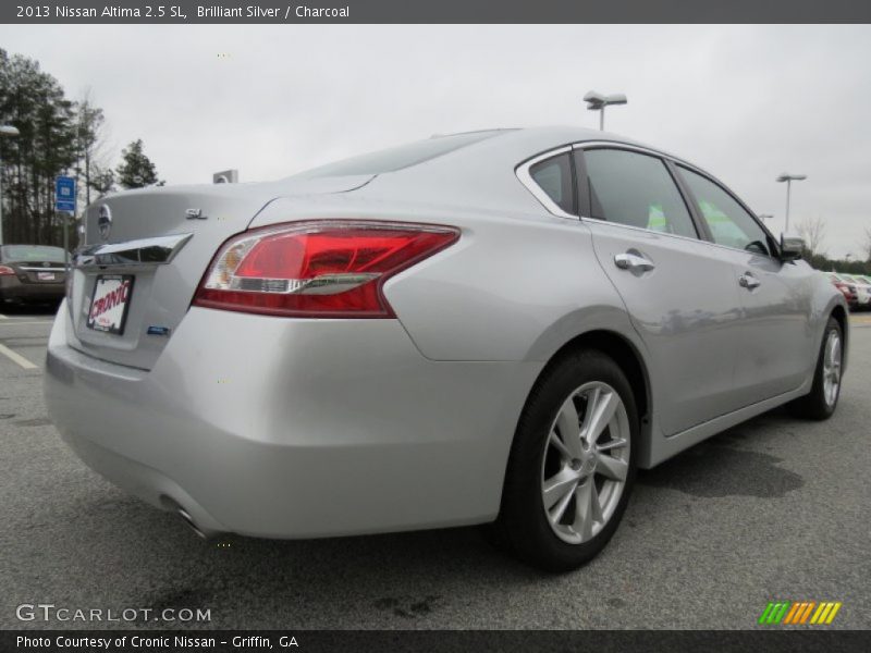 Brilliant Silver / Charcoal 2013 Nissan Altima 2.5 SL