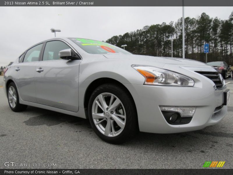 Brilliant Silver / Charcoal 2013 Nissan Altima 2.5 SL