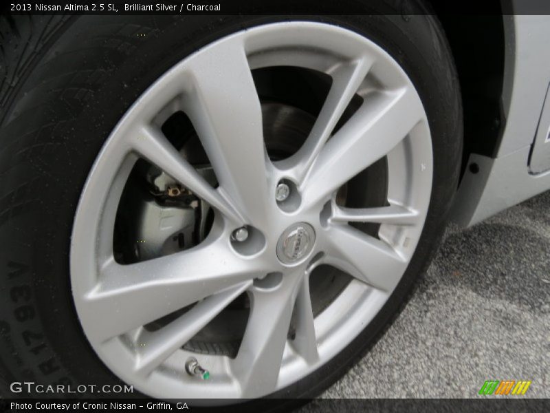 Brilliant Silver / Charcoal 2013 Nissan Altima 2.5 SL