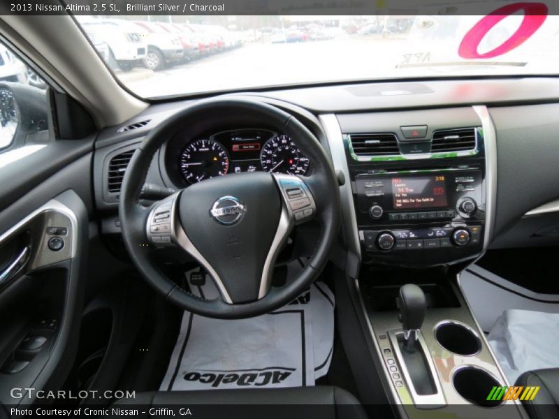Brilliant Silver / Charcoal 2013 Nissan Altima 2.5 SL