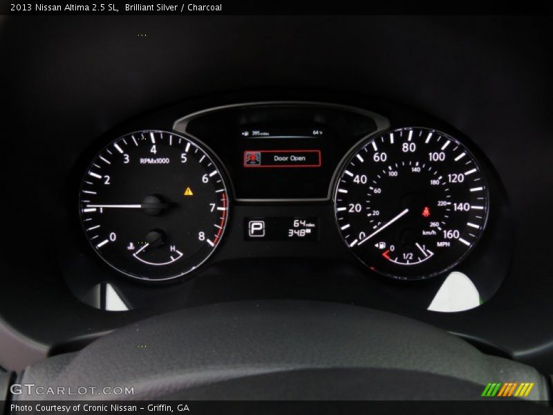 Brilliant Silver / Charcoal 2013 Nissan Altima 2.5 SL
