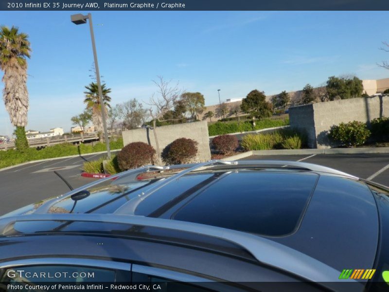 Platinum Graphite / Graphite 2010 Infiniti EX 35 Journey AWD