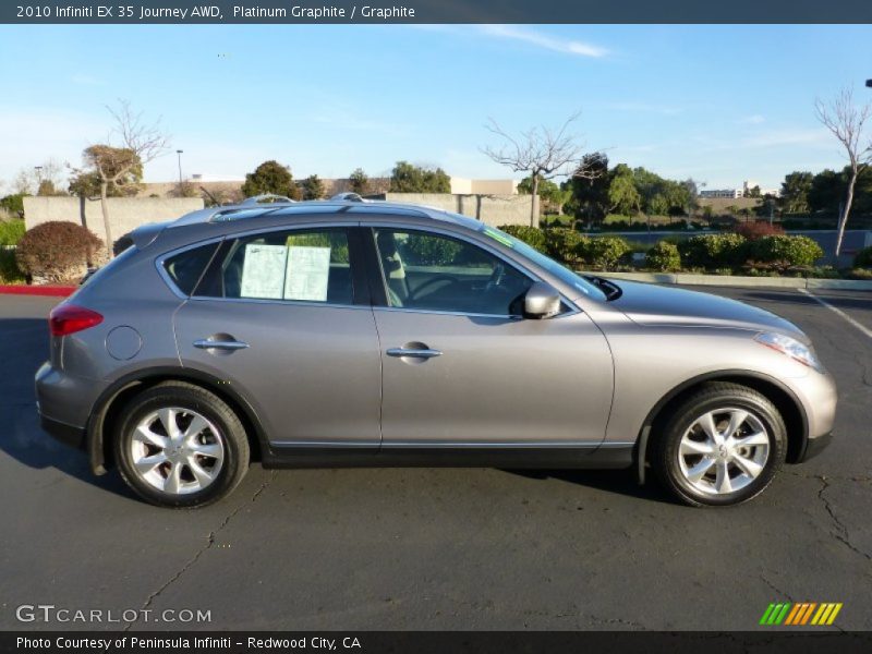 Platinum Graphite / Graphite 2010 Infiniti EX 35 Journey AWD