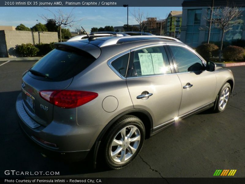 Platinum Graphite / Graphite 2010 Infiniti EX 35 Journey AWD