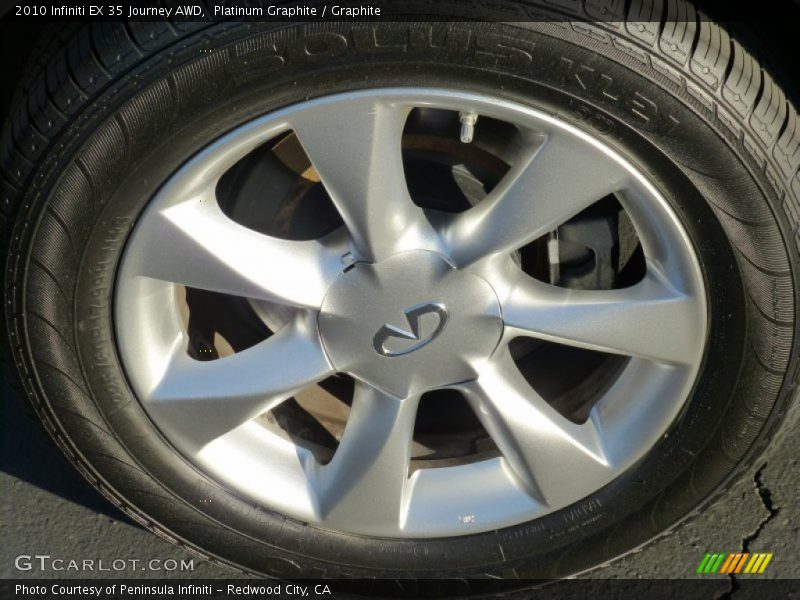 Platinum Graphite / Graphite 2010 Infiniti EX 35 Journey AWD