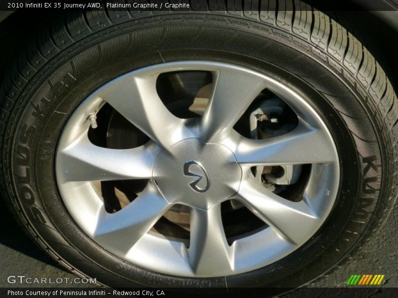 Platinum Graphite / Graphite 2010 Infiniti EX 35 Journey AWD