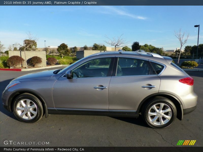 Platinum Graphite / Graphite 2010 Infiniti EX 35 Journey AWD