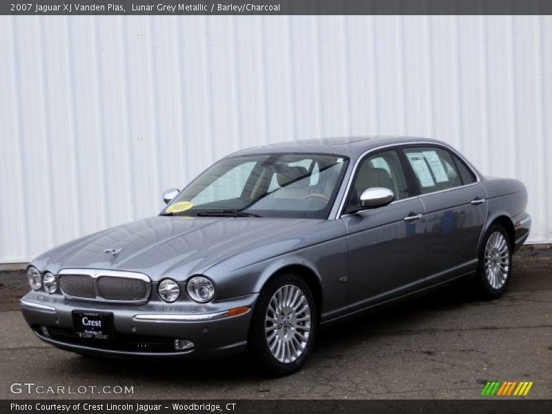 Lunar Grey Metallic / Barley/Charcoal 2007 Jaguar XJ Vanden Plas