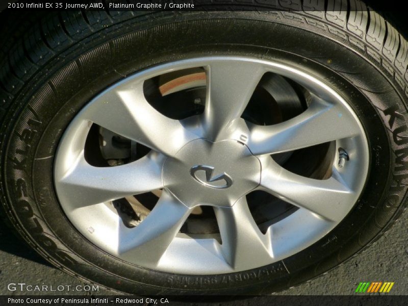 Platinum Graphite / Graphite 2010 Infiniti EX 35 Journey AWD